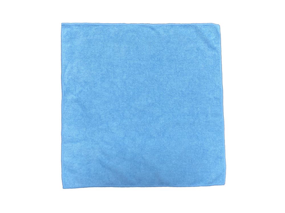 GuestSupply US | Microfiber Cloth 16x16 Blue